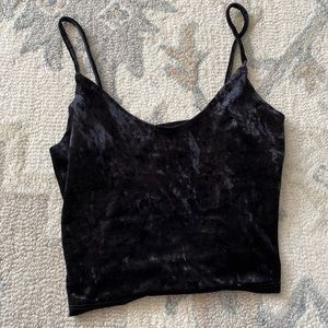 Velvet tank top only worn once